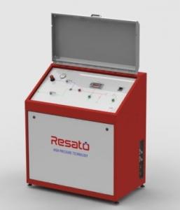 Unité d'épreuve d'atelier Resato HPU - 5 000 bar

L'unité HPU est un banc de génération